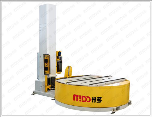 全自動圓盤覆頂纏繞機