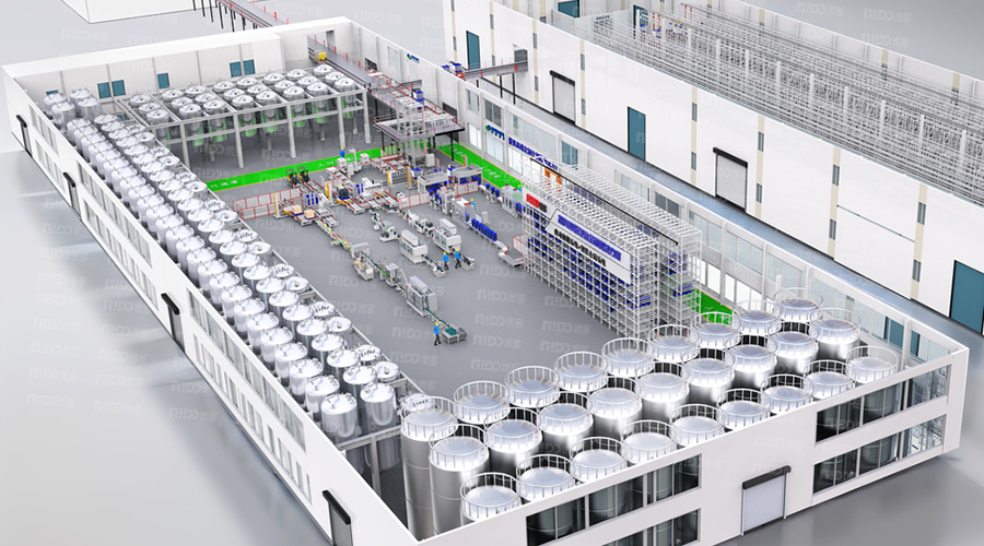 上海某化工集團—4.0智能車間布局設計